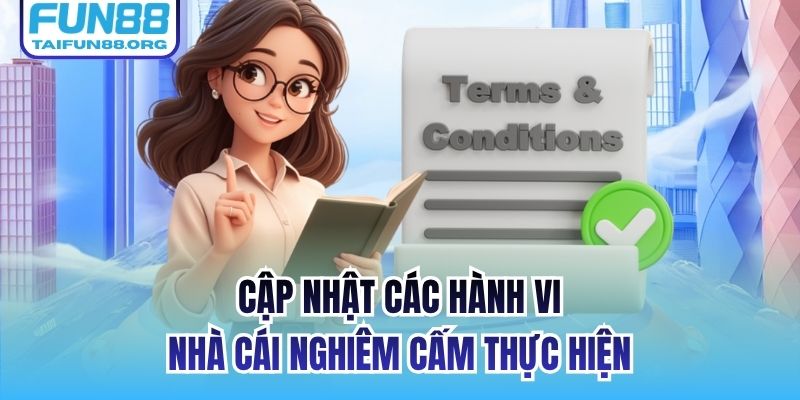 Cập nhật các hành vi nhà cái nghiêm cấm thực hiện